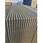 Sound Absorb MDF Wood Akupanel Soundproof Acoustic Slat Wall Panel For Conference Rooms for sale