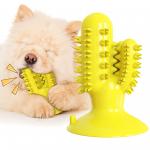 Cactus Shape Interactive Pet Toys Molar Teeth Dog Dental Chew Toy TPR 125g for sale