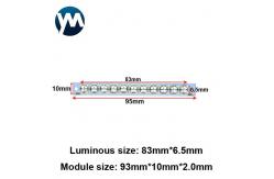 China UV Light Module 110W High Power Lamp Beads Module UV LED Curing System supplier