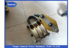 China Snatch Block 2 Ton Aluminum Sheave Hosting Tackle Conductor Stringing Tools supplier
