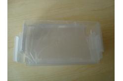 China 72 Greating Cards Metal Book Display Stand With Plastic Pocket And MDF Base supplier