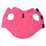  				2 Layers Fleece Lined Warm Dog Jacket for Puppy Winter Cold Weather 	        
