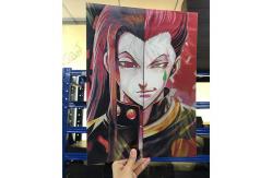 China 3D Lenticular Anime Wall Posters Hunter X Hunter Triple Transition Pictures Flip supplier