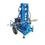 Powerful Portable Water Well Drilling Machine for 150m Drilling Depth and 450mm Diameter for sale