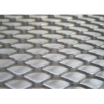 Stainless Steel Diamond Mesh Sheet Skid Resistance ISO9001 Certification for sale