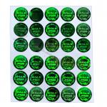 Anti Counterfeit Adhesive Sticker Label Anti Radar For Product Labeling And Protection for sale