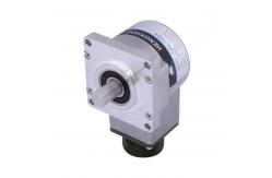 China S52F Solid Shaft Encoder 1200 Resolution Totem Pole Output With Square Flange supplier