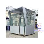 Economic Prefabricated Toll Booth Modular House Room Security Parking Ticket Booth for sale
