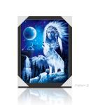American Indiana Design 3D Lenticular Printing Customized Size SGS