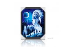 China American Indiana Design 3D Lenticular Printing Customized Size SGS supplier
