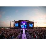 SMD HD P4.8 Outdoor Rental Led Display Video Wall 110-220V AC 800W For Stage for sale