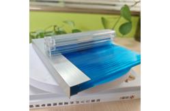 China UV-Coated Honeycomb U-lock Polycarbonate Sheet 600mm for Weather Resistance supplier