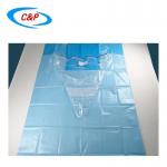Disposable Gynecology Under Buttock Drape Nonwoven Fabric In Blue for sale