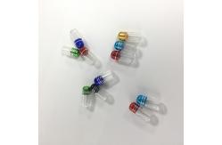 China Supplement Capsule Plastic Pill Bottles Container PP Material With Metal Cap supplier