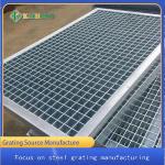 Anti Theft Hot Dip Galvanized Steel Grate Drain Cover metal floor Plate for sale
