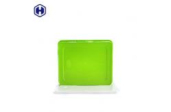 China Empty Square Plastic Food Storage Containers Eco Friendly SGS FDA Certificated supplier