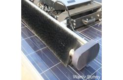 China Solar Panel Cleaning Robot with Physical Cleaning Principle and Wireless Remote Control supplier