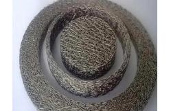 China 60*40*20mm Knitted Wire Mesh Gasket Shockproof 30mm For Automobile Mufflers supplier