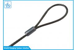 China Strength And Durability 3.0 Mm Rope Assembly Single Leg With Double Loop supplier