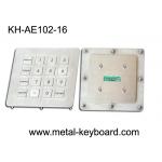 Weatherproof Industrial Metal Keypad in 4 X 4 Matrix 16 Keys with Stainless Steel Material for sale