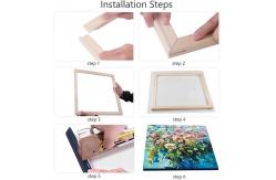 China OEM Custom Pine Wood Canvas Stretcher Bars Frame Wooden Art Canvas Stretcher supplier