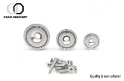 China D60 mm N52 Grade Holding Magnetic Hooks Assemblies Long Service Life supplier