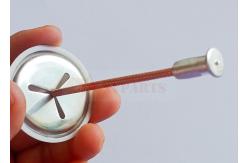 China Self Extinguishing Insulation Clips With Plastic Coating Use To Fasten Cd Weld Pins supplier