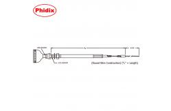 China Professional Control Cable With PTO Handle For Heavy Equipment And Utility Vehicles supplier