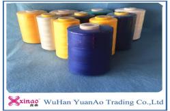 China Industrial Virgin Core 100% Spun Polyester Sewing Thread For Garment / Shoes supplier