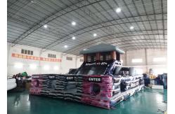 China Inflatable Military Obstacle Course For Park Amusement Park Games supplier