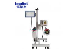 China Graphic Laser Date Coding Machine 30Watt With 90 Degree Direction OEM supplier