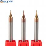 High Quality 2 Flute Carbide Micro End Mill 0.5mm For Silver Gold With Coating for sale