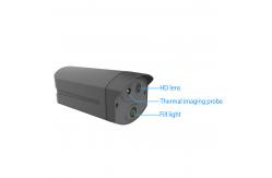 China Binocular Bullet  2MP Thermal Temperature Camera Scanner For Fever Detection supplier