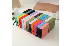 China Recyclable Custom Printed Paper Box Varnishing Paper Drawer Gift Box supplier
