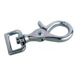 Zinc diecast  trigger snap hook with swivel eye in round or square shape swivel for sale