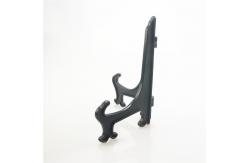 China Black Transparent 8Inch Plastic Plate Display Stand supplier