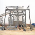 Customizable Fabricated Steel Building With Hot Dip Galvanised Or Painted Finish And Bending Processing for sale