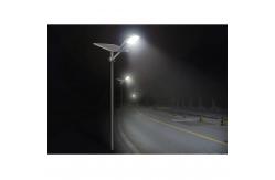 China LED Solar Street Light With Pole Interstellar Warrior Lamps High Lumen Waterproof supplier