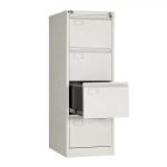 Cylinder Lock Metal Clothes Storage 4 Drawer Filing Cabinet for sale