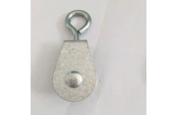 China Nylon 4.5cm Plastic Rope Pulley For Poultry Chicken House Drinking System supplier