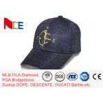 6 panels Embroidery baseball caps Glitter powder With adjustable for sale
