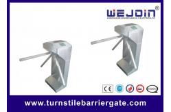 China Electronic Tripod Access Control Turnstile Gate Swipe RFID Card Both Way Rotating supplier