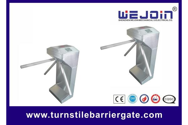 Die Casting Vertical Tripod Turnstile 50W Automatic Rotating Arm Brush dc