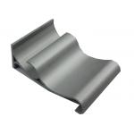 OEM Machined Aluminium Profiles Grey Anodized Custom Machined Parts for sale
