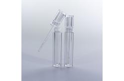 China Clear empty lipgloss wands tubes Private label liquid lipstick lipgloss bottles container supplier