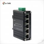 China 4 Port 10/100/1000T 802.3at PoE Switch with 1 Port Gigabit RJ45 Uplink factory