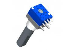 China 16 Dedent Rotary Pulse Encoder Metal Shaft Sealed With 20000 Cycles supplier