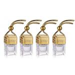 5ml 8ml Crystal Glass Bottles Hanging Bottle Car Air Freshener And Perfume