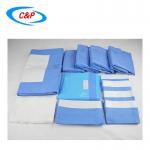 Nonwoven Sterile Craniotomy Pack Kit Surgical Head Drape OEM ODM for sale