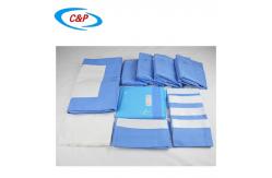 China Nonwoven Sterile Craniotomy Pack Kit Surgical Head Drape OEM ODM supplier